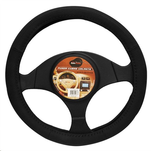 [CUBV85013] FUNDA DE VOLANTE PIEL NEGRA M"