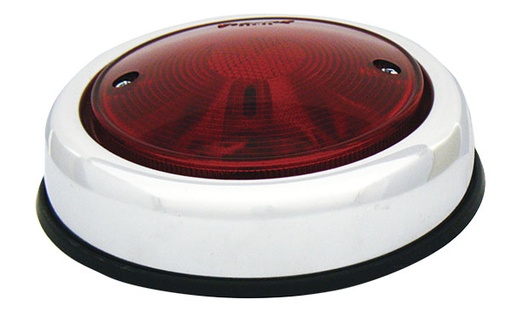 [009-P011-R] PLAFON DELFIN 3.5" ROJO