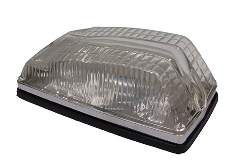 [009-P013-C] PLAFON CAPRE DE VENA 6X2.8" CRISTAL