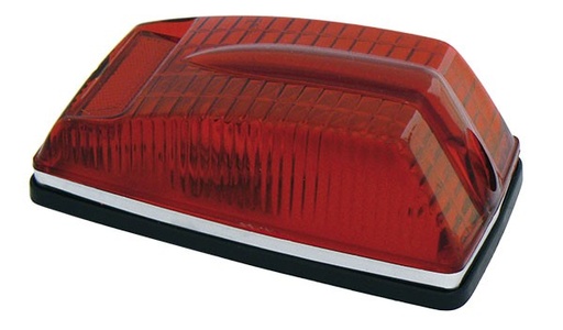 [009-P013-R] PLAFON CAPRE DE VENA 6X2.8" ROJO