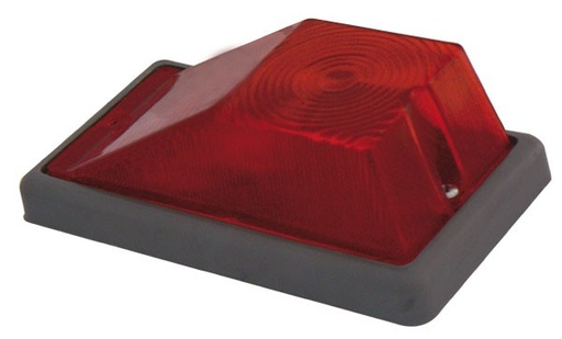 [009-P014-R] PLAFON CAPRE DE CUÑA 6X3.2" ROJO