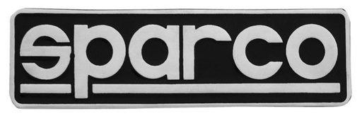 [EMB-0004-08] EMBLEMA LETRERO SPARCO ACERO INOX