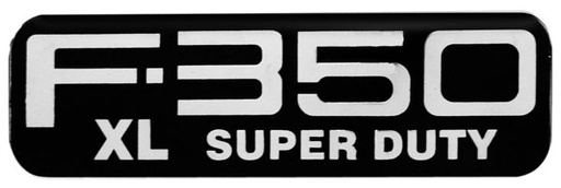[EMB-0098-08] EMBLEMA LETRERO F-350XL SUPER DUTY AC I