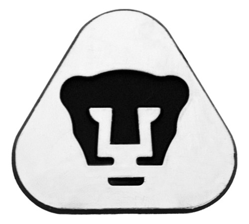 [EMB-0511-01] EMBLEMA LOGO DECORATIVO PUMAS CROMO PREC