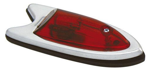 [009-P029-R] PLAFON FLECHITA 2X5" ROJO   ***