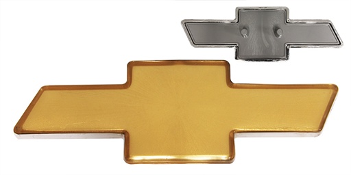 [020-0510-02] EMBLEMA LOGO DELANTERO CV SILVERADO CUSTOM CHEYENNE89-91