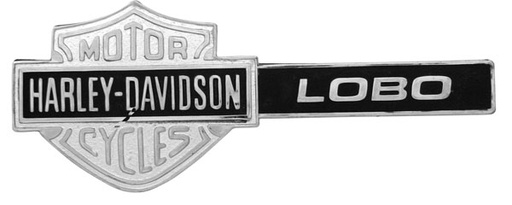 [EMB-0616-02] EMBLEMA LETRERO HARLEY FD LOBO CROMO PRECIO