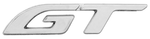 [EMB-0674-02] EMBLEMA LETRERO GT SUNFIRE CROMO