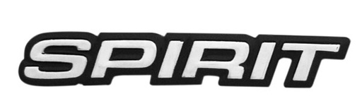 [EMB-0758-04] LETRAS SPIRIT CROMO