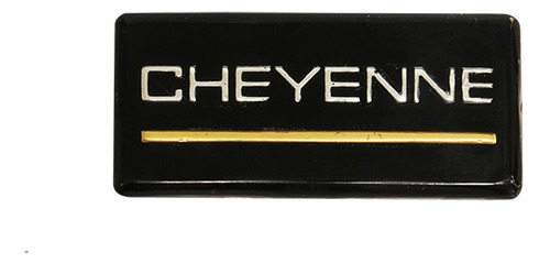 [001-0512-02] EMBLEMA LETRERO CV CHEYENNE ACRILICO