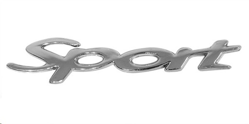 [EMB-1056-04] EMBLEMA LETRERO VW BETTLE SPORT CROMO