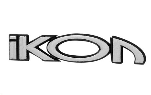 [EMB-1116-02] EMBLEMA LETRERO IKON CROMO
