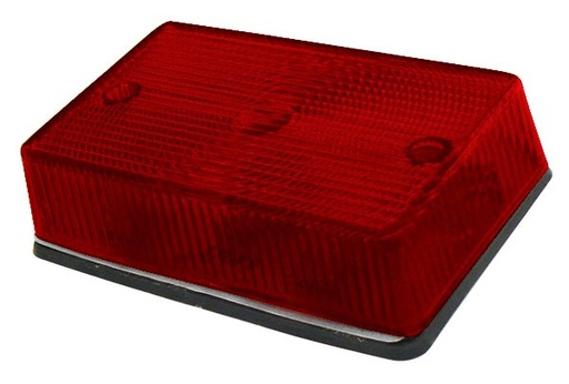 [009-P042-R] PLAFON RECTANGULAR 7.3X4.5 ROJO PRECIO N