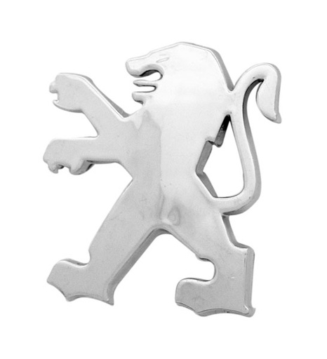 [EMB-1254-02] EMBLEMA LOGO DELANTERO PG 206 02-05
