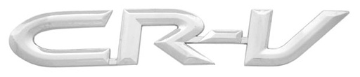 [001-1303-01] EMBLEMA LETRERO HD CR-V CROMO