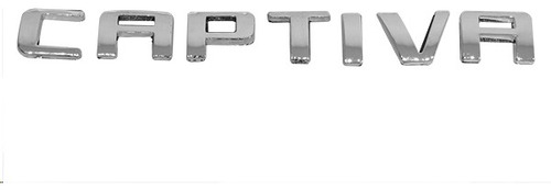 [EMB-3606-02] EMBLEMA LETRERO CV CAPTIVA CROMO PRECIO NOR