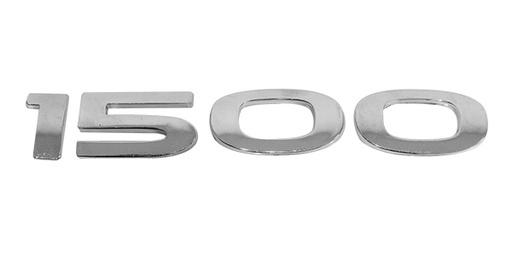 [EMB-3988-01] LETRAS 1500 RAM 02 CROMO PRECIO NORMAL= 