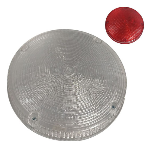 [009-P061-C] PLAFON MINIBUS TIPO AMERICANO 7 CRISTAL 