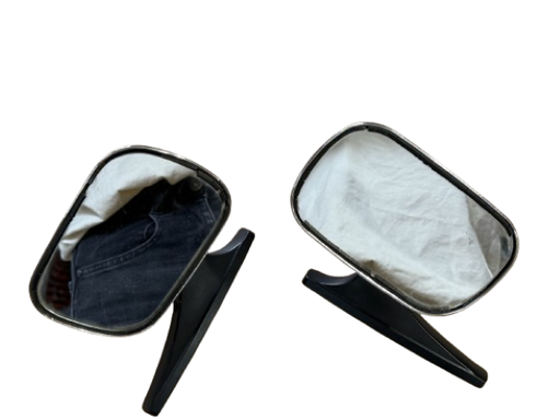 [ES08107] ESPEJO UNIVERSAL T/JAVELIN CROMO BASE NEGR  (EMPAQUE DAÑADO)