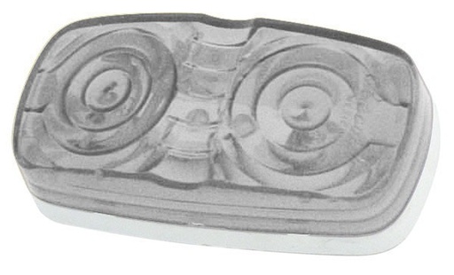 [009-P087-C] PLAFON HELLA PRESION 2 X 4 CRISTAL PRECI