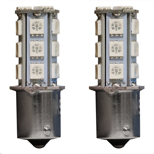 [F1034LZ005] FOCO 1034 AZUL 18 LEDS C/ESTROBO