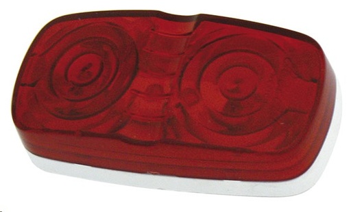 [009-P087-R] PLAFON NORMAL SELLADO PRESION T/HELLA 2"rojo