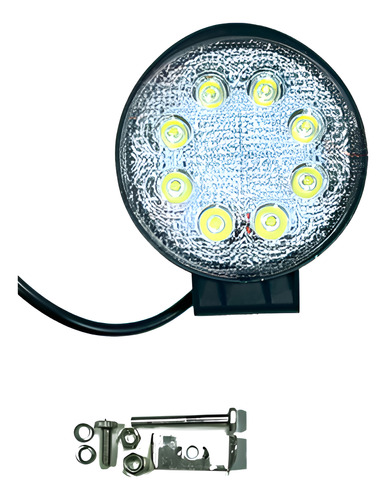 [F24838] FARO RED 4" ALTA INTENSIDAD 8 LEDS