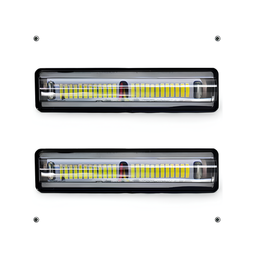 [F40001] FARO BARRA 12 LED CREE C/LUPA A/B RECT