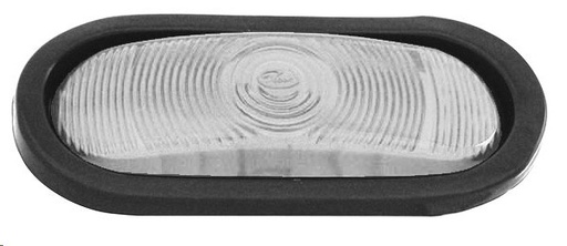 [009-P088-C] PLAFON EMBUTIDO OVAL HULE C/SOQUET CLARO