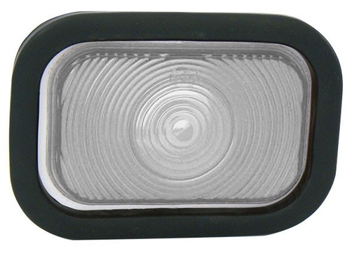 [009-P105-C] PLAFON EMBUTIDO RECT HUL SELL 6.3X4.3 C 