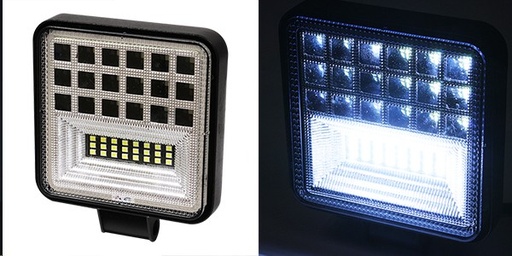 [FARA0006] FARO CUADRADO 42 LED ALTA INTENS ESTROBO