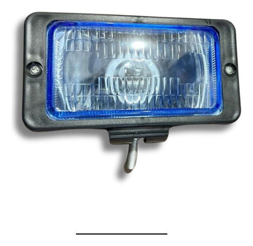 [FARA3541] FARO AUX RECT 14 X 8 CM ANGULADO AZUL