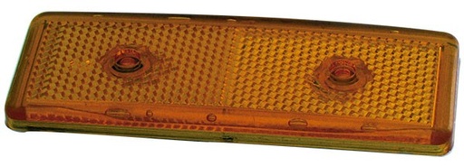 [009-P126-A] PLAFON REFLEJANTE RECTANG 1.7 X 4.8" AMB