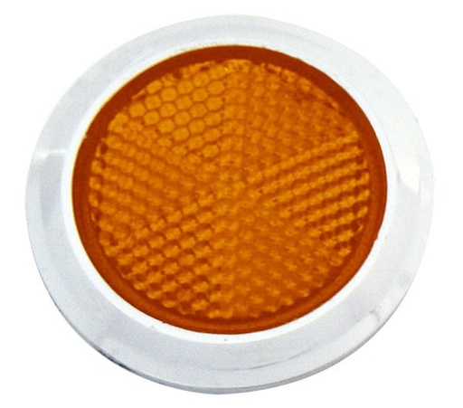 [009-P134-A] PLAFON REFLEJANTE RED 2" AMBAR ADHERIBLE