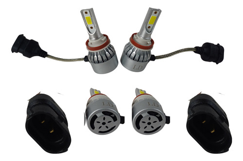 [FH8LED] FOCO H8/H11/H9 LED ACOPLE DIRECTO 4000LM 2 CARA