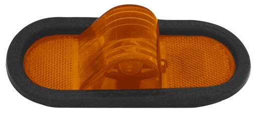 [009-P152-A] PLAFON EMBUTIDO HULE OVAL C/BOLA SELLADO