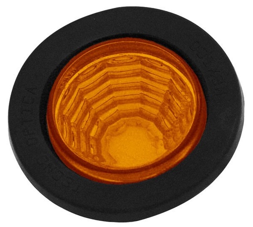 [009-P165-A] PLAFON EMBUTIDO 2" DIAM HULE AMBAR