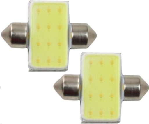 [FOCOILB31] FOCO LUZ INTERIOR 31mm COB BLANCO PAR