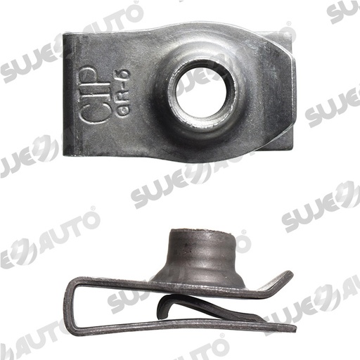 [GRAPA248] GRAPA DOBLE TORNILLO 1/4 -20 STD CORTA