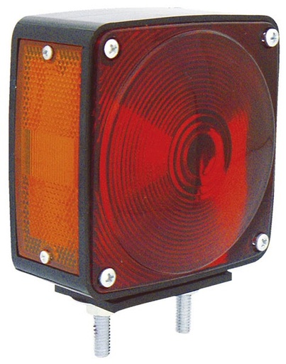 [009-P256] PLAFON DIRECCIONAL CUADRADA 2 T NEGRA