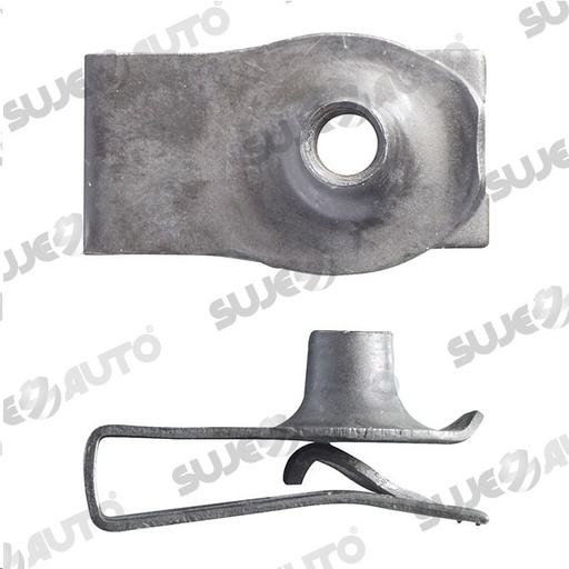 [GRAPA321] GRAPA DOBLE PARA TORNILLO de 4 mm panel 