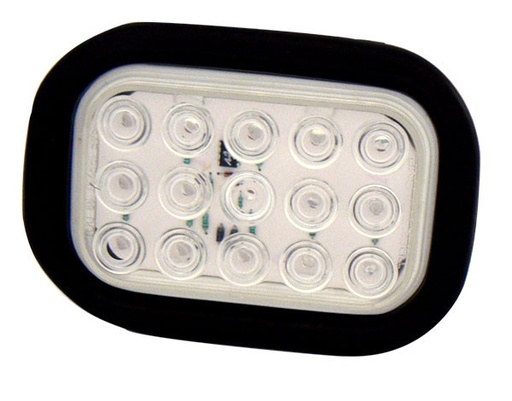 [009-P262-C] PLAFON EMBUTIDO REC HULE 15 LEDS C/MOV 6
