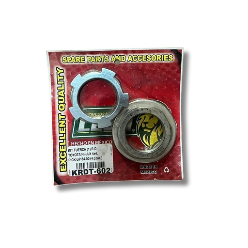 [GRAS0025] KIT TUERCA TY HILUX 4X4, PICK UP  84-00 