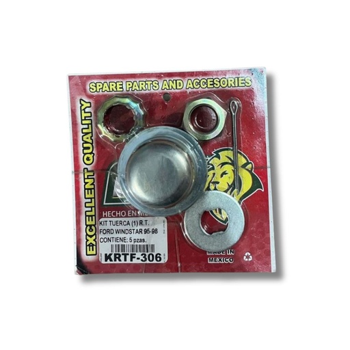 [GRAS0038] KIT TUERCA FD WINDSTAR 95-98 5pz