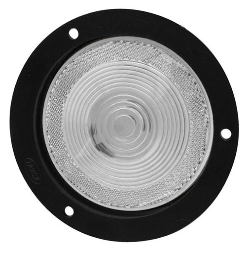 [009-P339-C] PLAFON EMBUTIDO NEGRO CRISTAL 4"