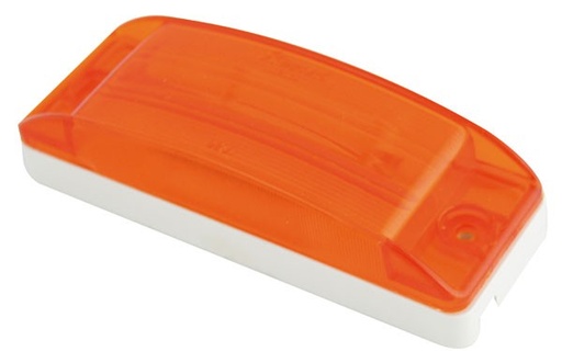 [009-P362-A] PLAFON RECTANGULAR T/RECORD 4 LEDS AMBAR
