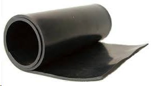 [HZ6833] HULE TAPETE 3/16 LISO 1 MTS ALTO NEGRO