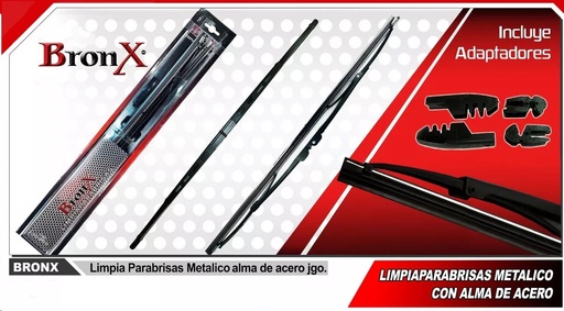 [LIMP-21-19-BR] LIMPIAPARABRISAS BRONX 19"/21"