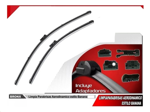 [LIMPB-17-17-BR] LIMPIAPARABRISAS BRONX 17"/17" TIPO BANA