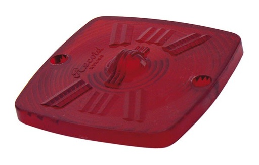 [010-096-R] MICA PLAFON DIRECCIONAL CUADRADA GDE ROJ